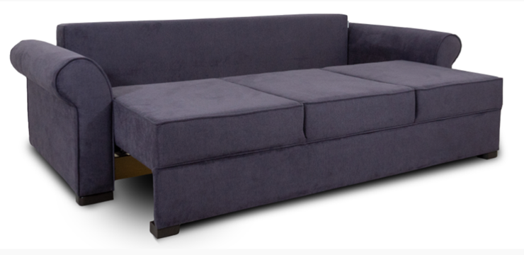 Прямой диван Ameli (Atlanta plum + Tiffany vanila) в Салехарде - изображение 3