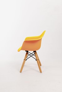 Детский стульчик DSL 330 K Wood (желтый) в Муравленко - предосмотр 3