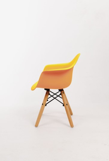 Детский стульчик DSL 330 K Wood (желтый) в Муравленко - изображение 3