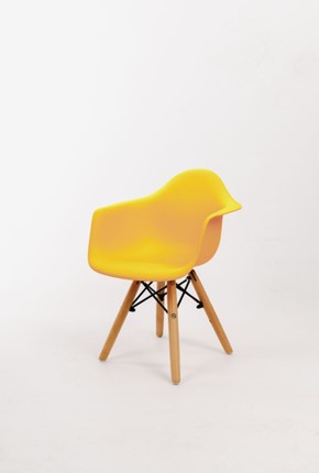 Детский стульчик DSL 330 K Wood (желтый) в Муравленко - изображение