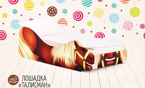 Детская кровать-зверенок Лошадка-Талисман в Салехарде - изображение