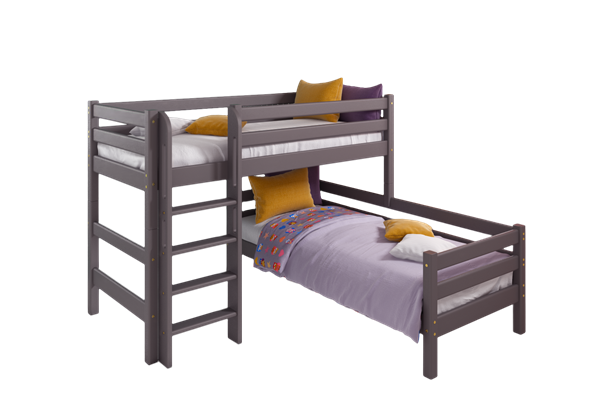 Двухъярусная детская кровать Соня, Вариант 7 Лаванда в Салехарде - изображение