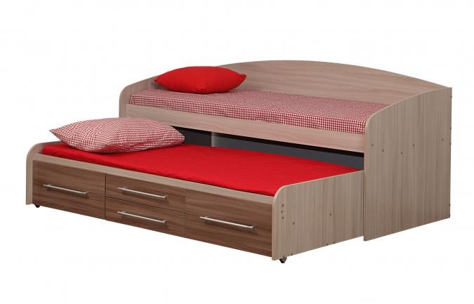 Детская двухъярусная кровать Адель - 5, Вудлайн кремовый в Надыме - изображение 2