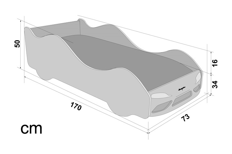 Кровать с подъемным механизмом Супра белая в Салехарде - изображение 11