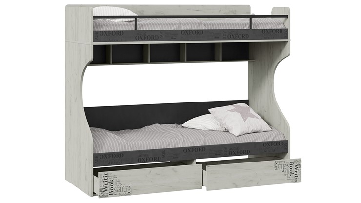 Детская 2-этажная кровать Оксфорд-2 ТД-399.11.01 в Надыме - изображение 1