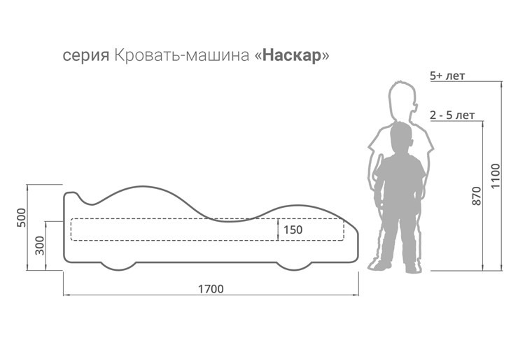 Детская кровать-машина Вихрь в Ноябрьске - изображение 3