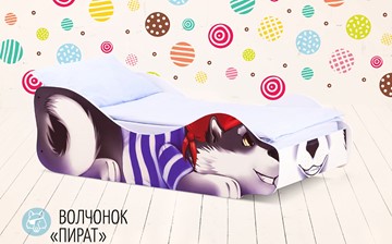 Детская кровать Волчонок-Пират в Муравленко
