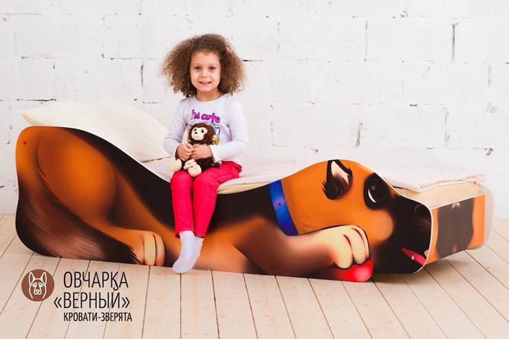 Детская кровать Овчарка-верный в Ноябрьске - изображение 1
