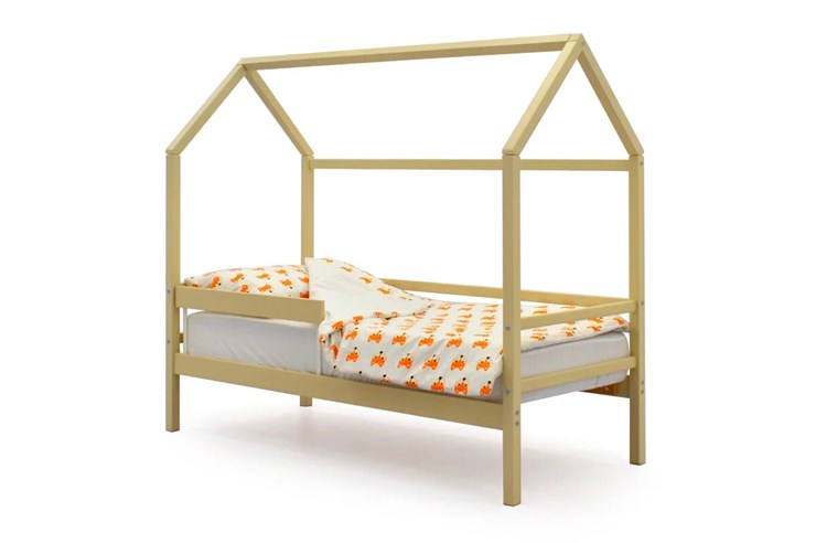 Кровать-домик в детскую Svogen бежевый в Салехарде - изображение 2