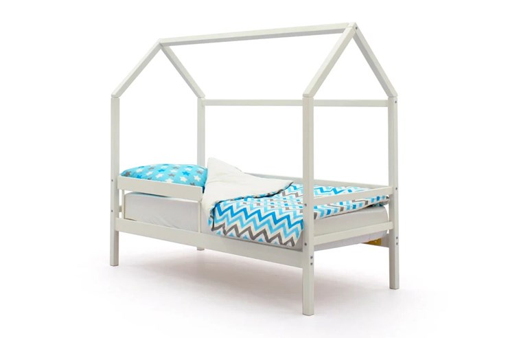 Детская кровать-домик Svogen белый в Салехарде - изображение 2