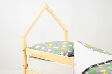 Детская кровать-домик мини Skogen натур в Салехарде - предосмотр 3