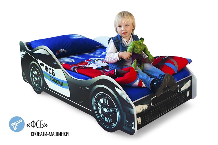 Кровать-машина в детскую ФСБ в Салехарде - изображение 1