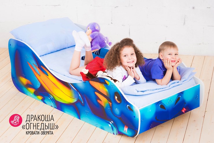 Кровать детская Дракоша-Огнедыш в Тарко-Сале - изображение 3