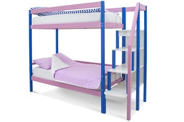 Двухэтажная детская кровать Svogen синий-лаванда в Лабытнанги - предосмотр 2