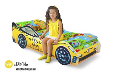 Кровать-машина детская Такси в Салехарде - предосмотр 1
