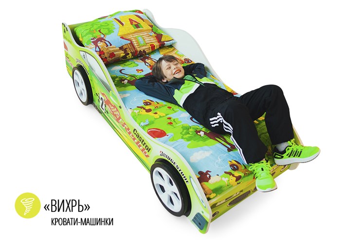 Детская кровать-машина Вихрь в Надыме - изображение 1