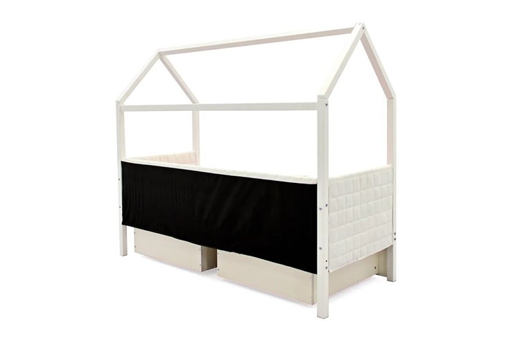 Кровать-домик в детскую «Svogen белая» мягкая в Салехарде - изображение 6