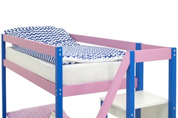 Двухэтажная детская кровать Svogen синий-лаванда в Лабытнанги - предосмотр 10