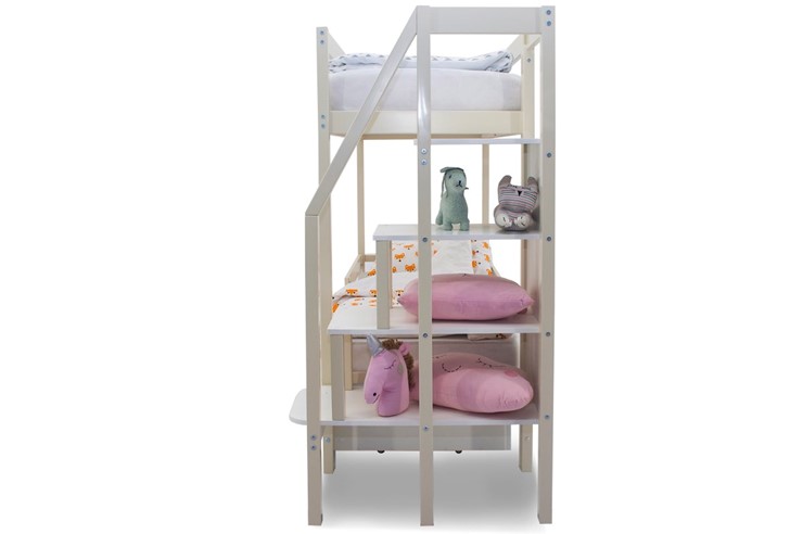 Двухэтажная детская кровать Svogen бежевый в Салехарде - изображение 7