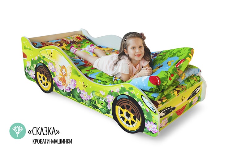 Детская кровать-машина Сказка в Лабытнанги - изображение 4