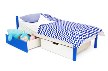 Детская кровать Skogen classic сине-белая в Салехарде - предосмотр 4