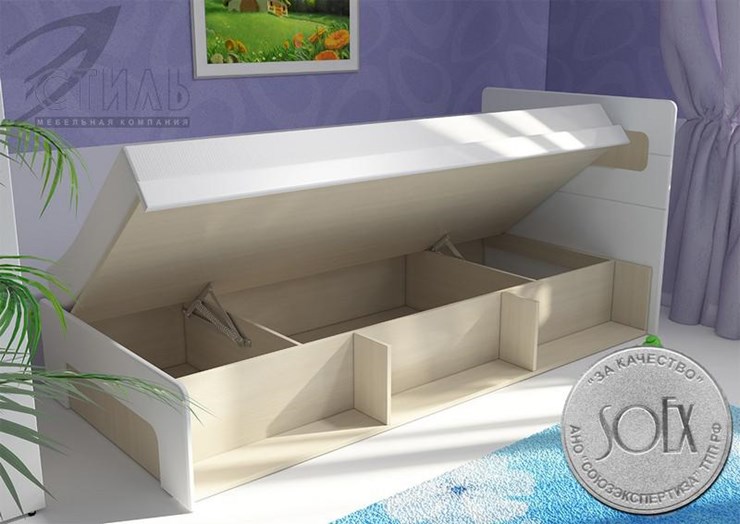 Детская кровать с механизмом Палермо-Юниор без вставок в Надыме - изображение 2