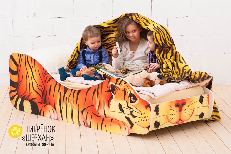 Детская кровать Тигренок-Шерхан в Салехарде - изображение 1