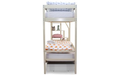 Двухэтажная детская кровать Svogen бежевый в Новом Уренгое - предосмотр 8