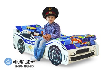 Кровать-машина Полиция в Муравленко - предосмотр 1