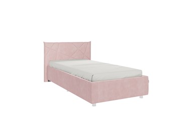 Детская кровать 0.9 Бест, нежно-розовый (велюр) в Новом Уренгое