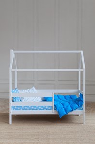 Детская кровать Домик, цвет белый в Губкинском