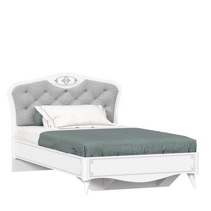 Подростковая кровать Элис 1200 (Белый) с основанием ЛД 532.130.000 в Надыме - изображение