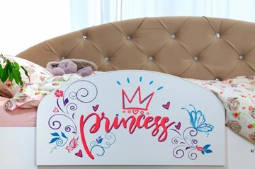 Детская кровать с ящиками Эльза с бортиком, Фиолетовый (латы) в Салехарде - предосмотр 2