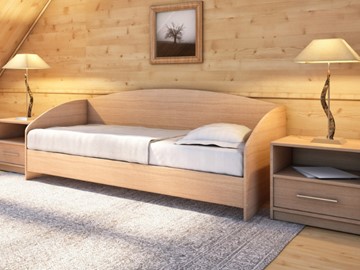 Подростковая кровать Этюд Софа, 90х200, бук бавария в Салехарде