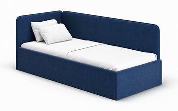 Кровать в детскую Leonardo синий 160х70 в Ноябрьске