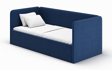 Кровать-игрушка Leonardo синий 160х70 с боковиной в Ноябрьске