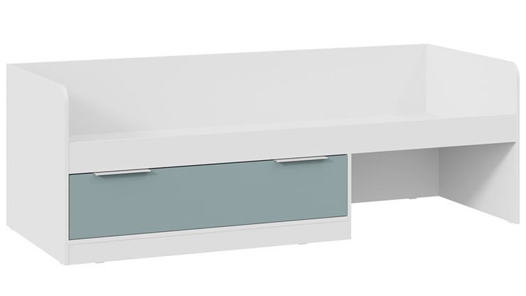 Кроватка Марли Тип 1 (Белый/Серо-голубой) в Надыме - изображение 2