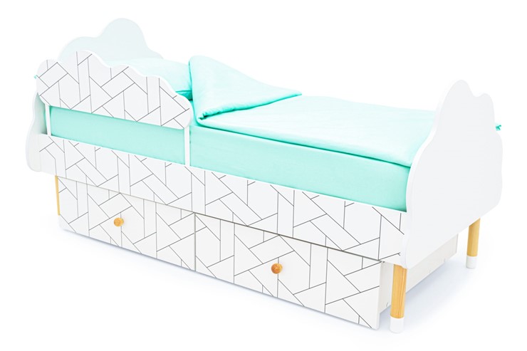 Кровать детская Stumpa Облако "Мозаика" в Надыме - изображение 3