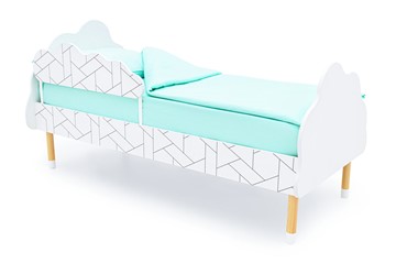 Детская кровать для мальчика Stumpa Облако "Мозаика" в Надыме