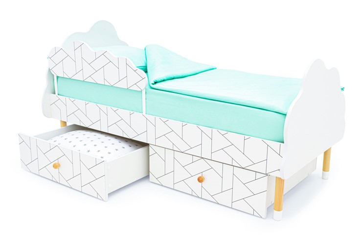 Кровать детская Stumpa Облако "Мозаика" в Лабытнанги - изображение 4