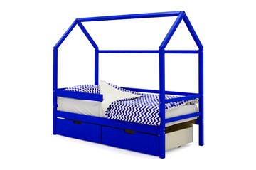 Кровать-домик в детскую Svogen синий в Тарко-Сале