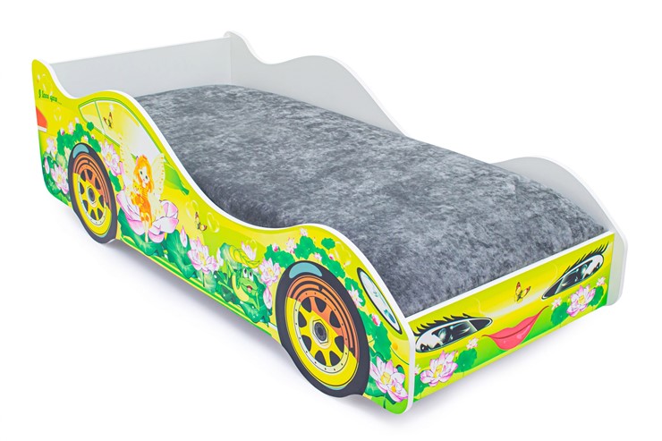 Детская кровать-машина Сказка с подъемным механизмом в Салехарде - изображение 7