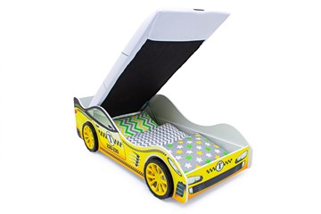 Кровать-машина в детскую Такси с подъемным механизмом в Салехарде - предосмотр 4