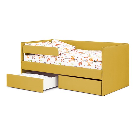 Кровать Soffal горчичный (велюр) в Надыме - изображение 5