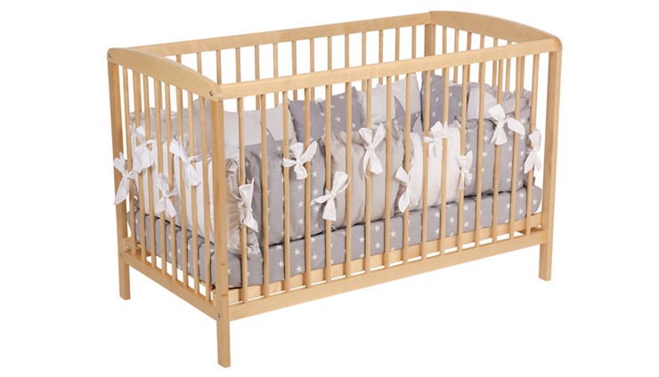 Детская кроватка POLINI Kids Simple 101 Натуральный в Салехарде - изображение 6
