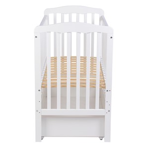 Кроватка для новорожденных POLINI Kids Simple 310-01 Белый в Новом Уренгое - предосмотр 3