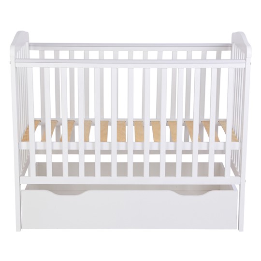 Кроватка для новорожденных POLINI Kids Simple 310-01 Белый в Новом Уренгое - изображение 5