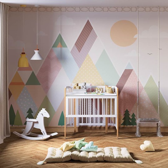 Приставная кровать POLINI Kids Simple 120 Белый / Бук в Муравленко - изображение 10
