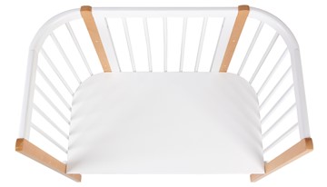 Приставная кровать POLINI Kids Simple 120 Белый / Бук в Губкинском - предосмотр 4