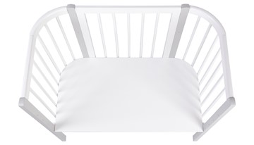 Кроватка-трансформер POLINI Kids Simple 120 Белый / Серый в Новом Уренгое - предосмотр 3
